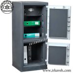 Interior view of Iran Kaveh safe, model 550 DKdg