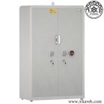 Two-door office cabinet