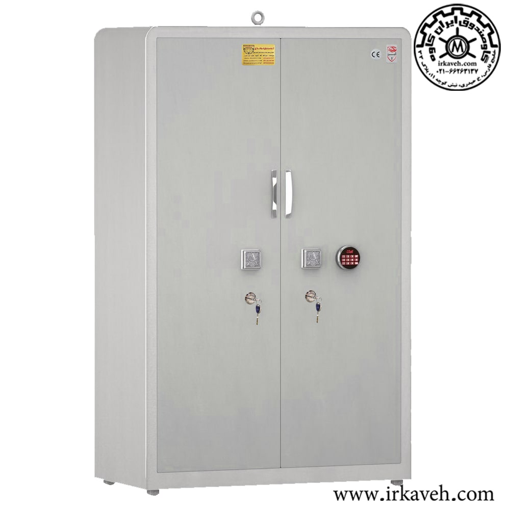 Two-door office cabinet