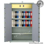 Anti-theft metal office cabinet