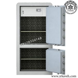 Two-story anti-theft and fireproof safe